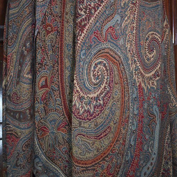 Lauren Ralph Lauren Multicolor Paisley Strapless Dress - Picture 11 of 16